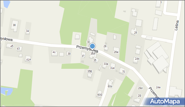 Jejkowice, Przemysłowa, 35A, mapa Jejkowice