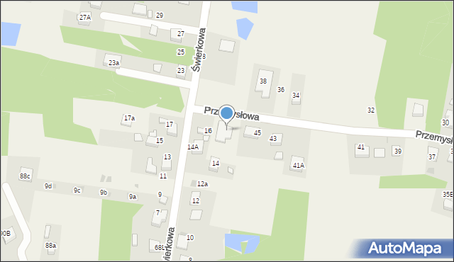 Jejkowice, Przemysłowa, 47, mapa Jejkowice