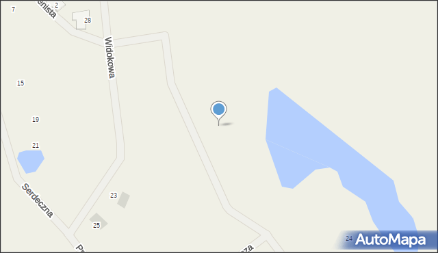 Jonkowo, Promienista, 17, mapa Jonkowo