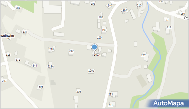 Jordanów, Przemysłowa, 191b, mapa Jordanów