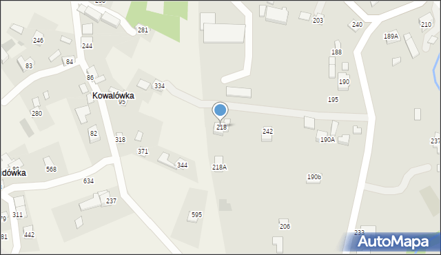 Jordanów, Przemysłowa, 218, mapa Jordanów