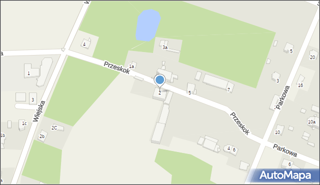 Kalinowice, Przeskok, 2, mapa Kalinowice