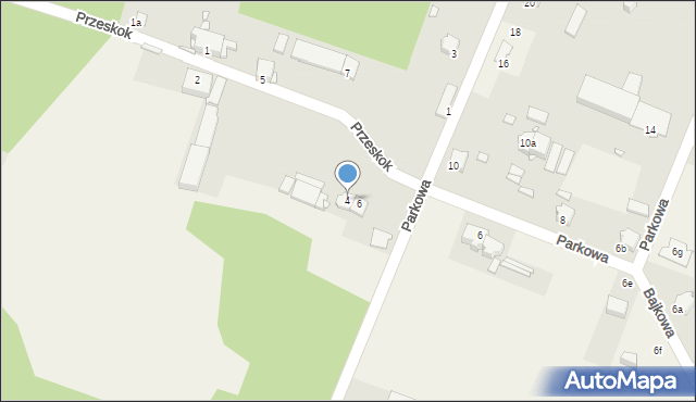 Kalinowice, Przeskok, 4, mapa Kalinowice