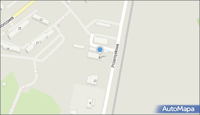 Kalisz Pomorski, Przemysłowa, 12, mapa Kalisz Pomorski