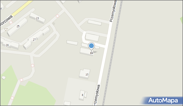 Kalisz Pomorski, Przemysłowa, 8A, mapa Kalisz Pomorski