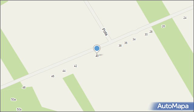 Kałuszyn, Prosta, 40, mapa Kałuszyn