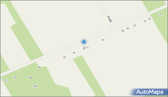 Kałuszyn, Prosta, 42, mapa Kałuszyn