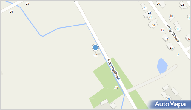 Kamionka, Przemysłowa, 32, mapa Kamionka