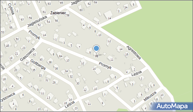 Kędzierzyn-Koźle, Promyk, 9B, mapa Kędzierzyna-Koźle