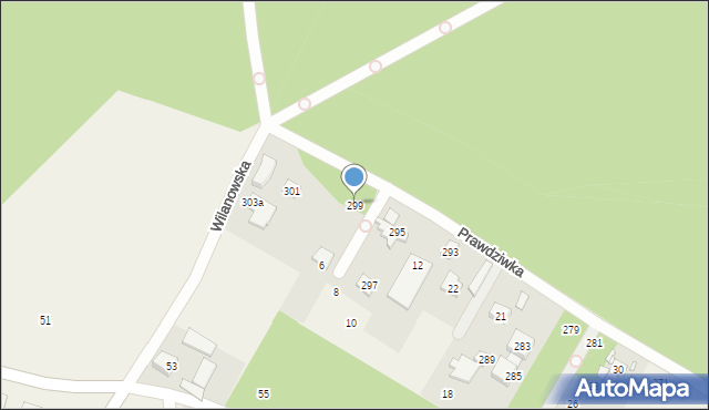 Kierszek, Prawdziwka, 299, mapa Kierszek
