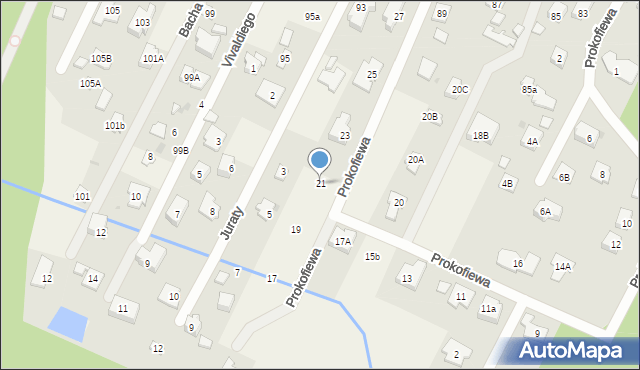 Klaudyn, Prokofiewa Sergiusza, 21, mapa Klaudyn