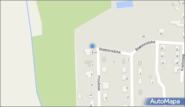 Kleczew, Przylesie, 2, mapa Kleczew