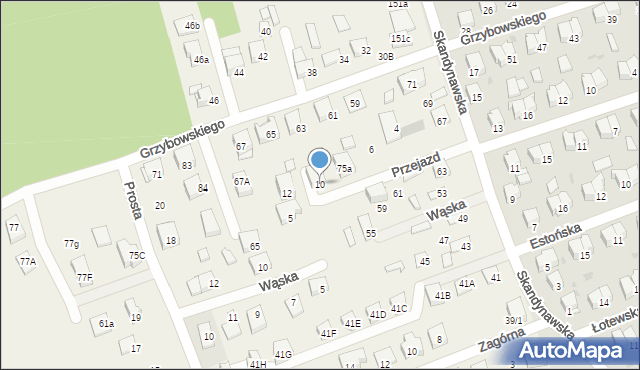 Klepacze, Przejazd, 10, mapa Klepacze