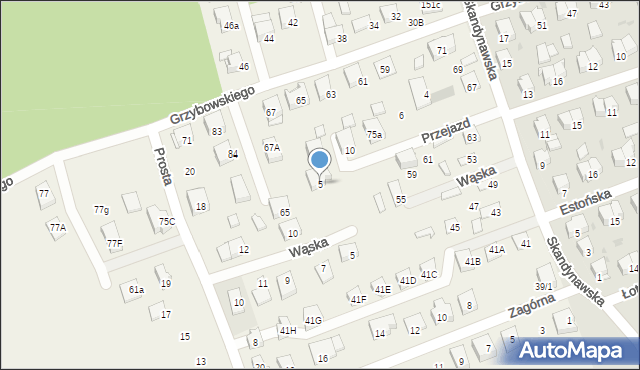 Klepacze, Przejazd, 5, mapa Klepacze