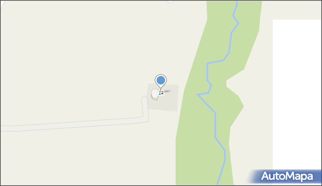 Kłodawa, Przy Rzece, 14, mapa Kłodawa