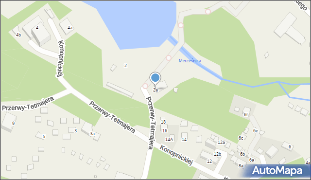 Kobyla Góra, Przerwy-Tetmajera Kazimierza, 2a, mapa Kobyla Góra