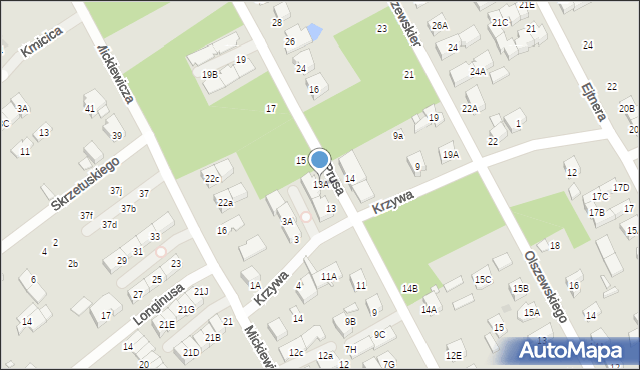 Kobyłka, Prusa Bolesława, 13A, mapa Kobyłka