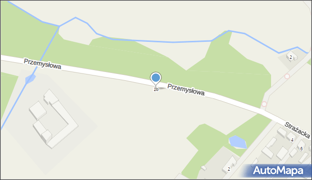 Kołbiel, Przemysłowa, 1b, mapa Kołbiel