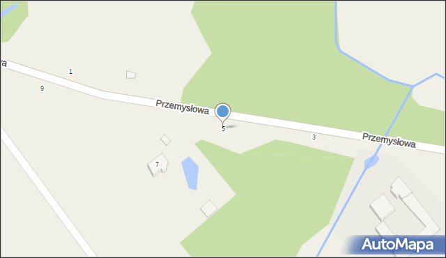 Kołbiel, Przemysłowa, 5, mapa Kołbiel