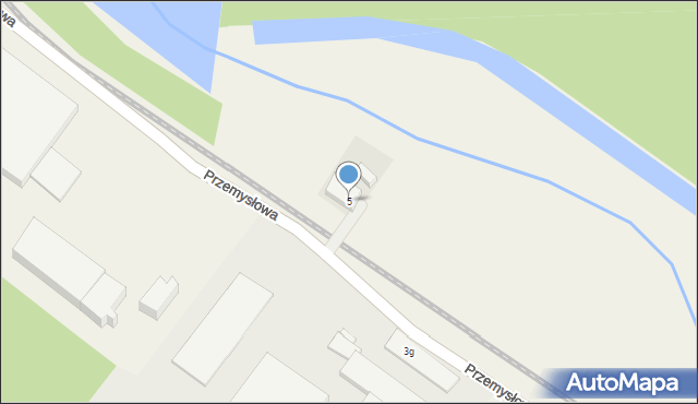 Kolbudy, Przemysłowa, 5, mapa Kolbudy