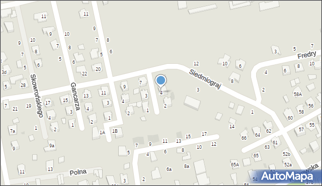 Kolbuszowa, Przerwy-Tetmajera Kazimierza, 4, mapa Kolbuszowa