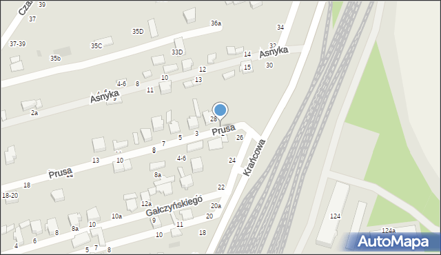 Koluszki, Prusa, 1, mapa Koluszki