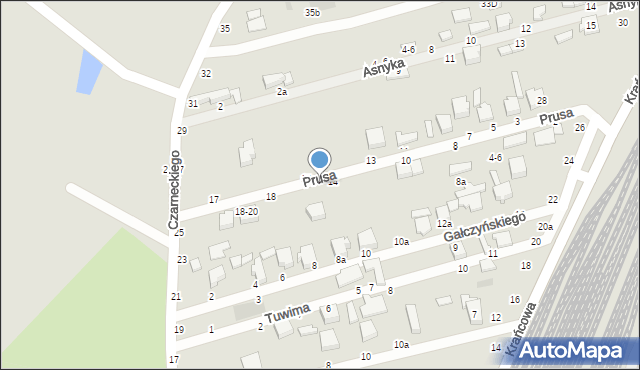 Koluszki, Prusa, 16, mapa Koluszki