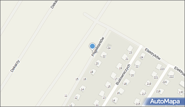 Konikowo, Projektantów, 21, mapa Konikowo