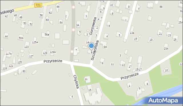Konstancin-Jeziorna, Przyrzecze, 5, mapa Konstancin-Jeziorna