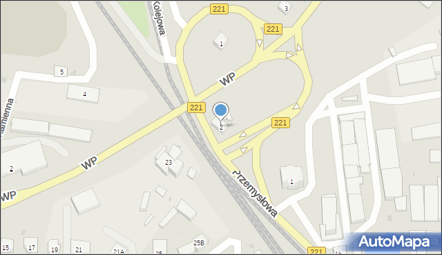 Kościerzyna, Przemysłowa, 2, mapa Kościerzyna