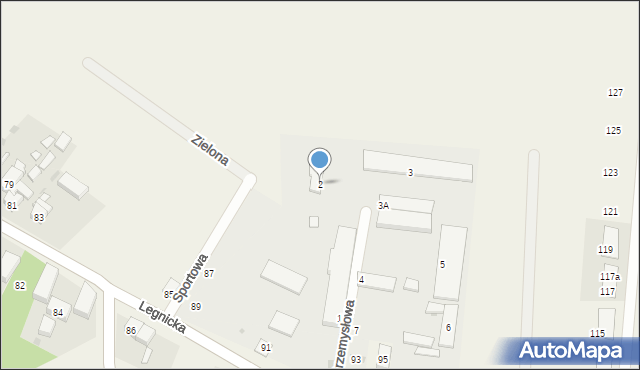 Koskowice, Przemysłowa, 2, mapa Koskowice