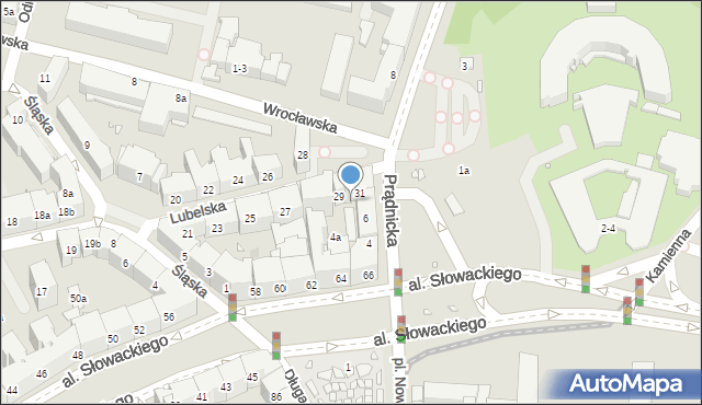 Kraków, Prądnicka, 2, mapa Krakowa