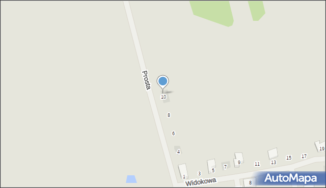 Krotoszyn, Prosta, 12, mapa Krotoszyna