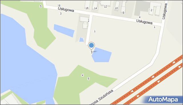 Kruszyn Krajeński, Przemysłowa, 3, mapa Kruszyn Krajeński