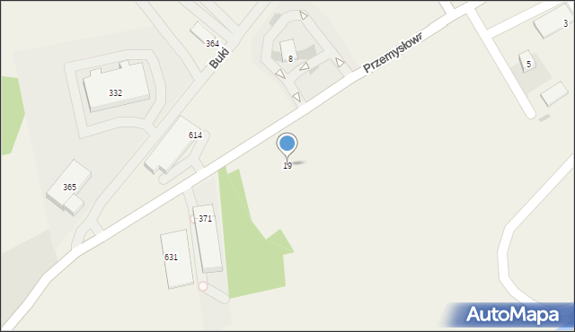 Kryspinów, Przemysłowa, 19, mapa Kryspinów