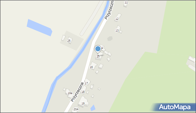 Kwidzyn, Przyrzeczna, 15, mapa Kwidzyn