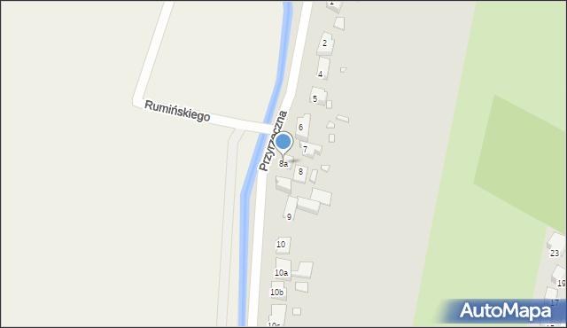 Kwidzyn, Przyrzeczna, 8a, mapa Kwidzyn