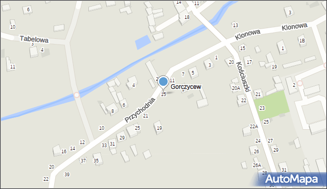 Łaskarzew, Przychodnia, 15, mapa Łaskarzew