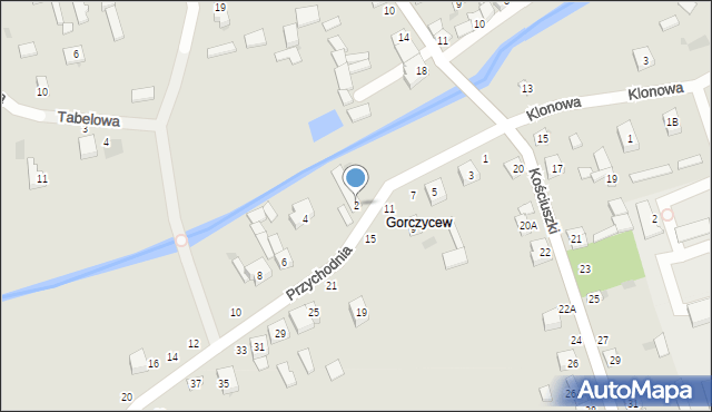 Łaskarzew, Przychodnia, 2, mapa Łaskarzew