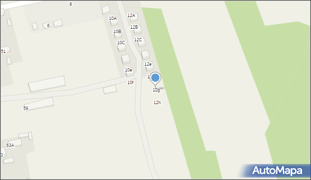 Łaszczówka-Kolonia, Przemysłowa, 12g, mapa Łaszczówka-Kolonia