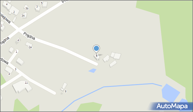Łaziska Górne, Prądna, 6, mapa Łaziska Górne
