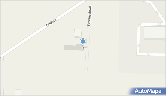 Łebcz, Przemysłowa, 6, mapa Łebcz