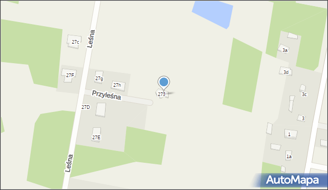 Lewickie, Przyleśna, 5, mapa Lewickie