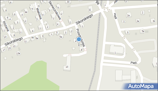 Libiąż, Przedszkolna, 6, mapa Libiąż