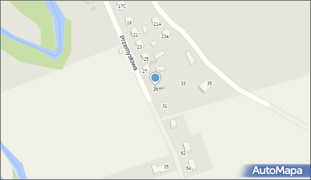 Lidzbark, Przemysłowa, 29, mapa Lidzbark