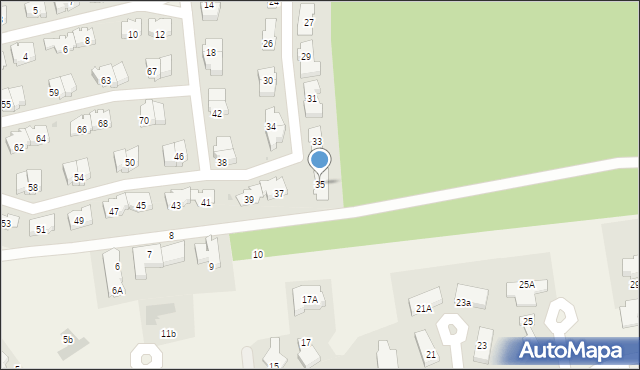 Lipków, Przy Parku, 35, mapa Lipków