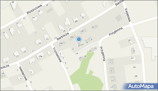 Łochowo, Przyjemna, 10, mapa Łochowo