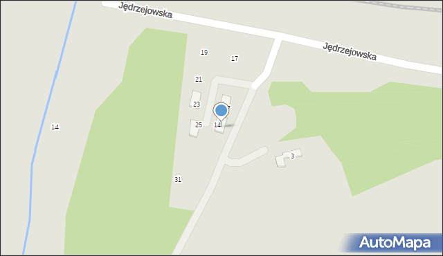 Łódź, Przyjacielska, 29, mapa Łodzi