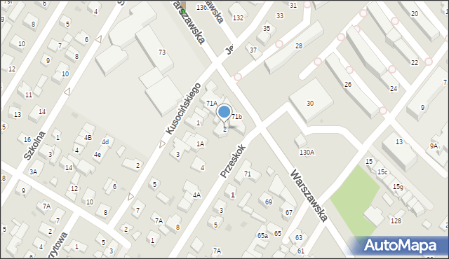 Łomianki, Przeskok, 2, mapa Łomianki