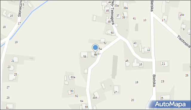 Łopuszna, Przerwy-Tetmajera Kazimierza, 56, mapa Łopuszna